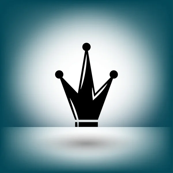 Imagem do ícone do conceito de coroa — Vetor de Stock