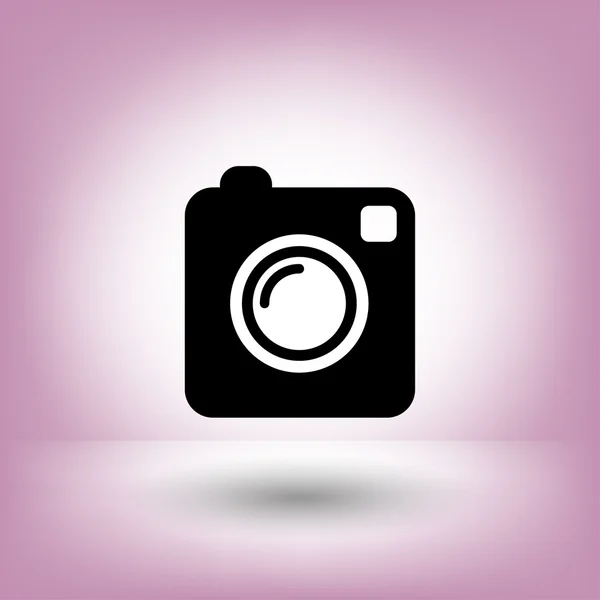 รูปภาพของไอคอนแนวคิดของกล้อง — ภาพเวกเตอร์สต็อก