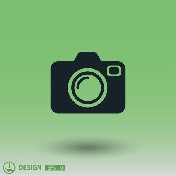 Pictograph of camera concept icon — Stock Vector