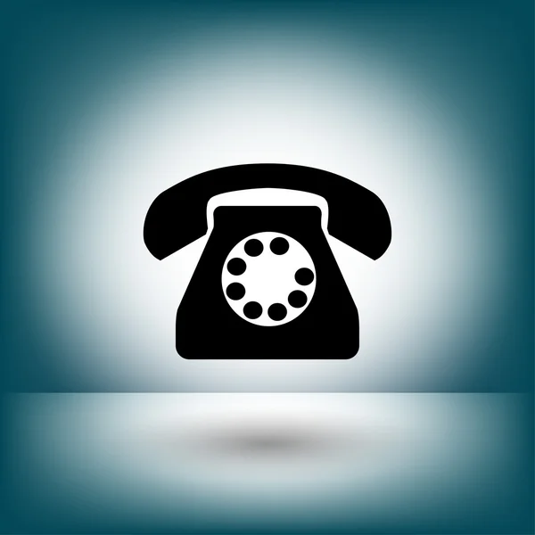 Pictograma do ícone conceito de telefone — Vetor de Stock