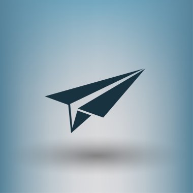 Ekibimizi uçak kavramı simgesinin