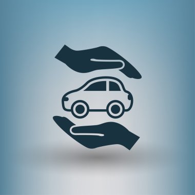 Ekibimizi araba konsepti simgesinin