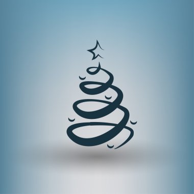 Ekibimizi Noel ağacı kavramı simgesinin