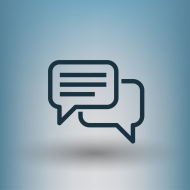 Ekibimizi sohbet kavramı simgesinin