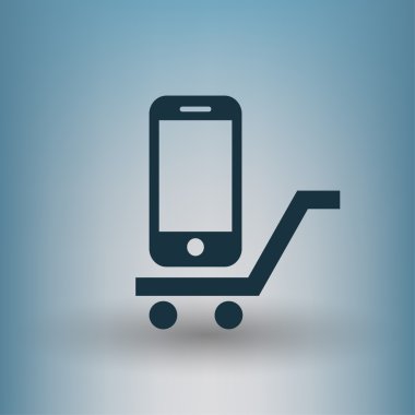 Ekibimizi mobil cocncept simgesinin