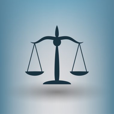 Ekibimizi adalet kavramı simge ölçekler