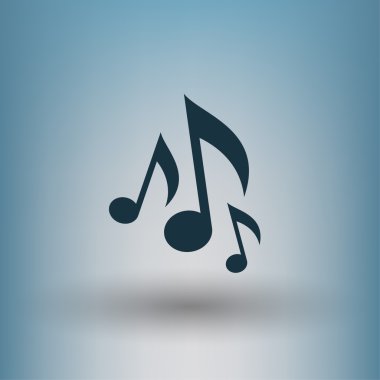 Ekibimizi müzik notu kavram simgesinin