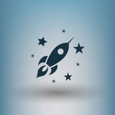 Ekibimizi roket kavramı simgesinin