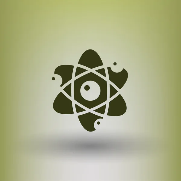 原子概念アイコンの絵文字 — ストックベクタ