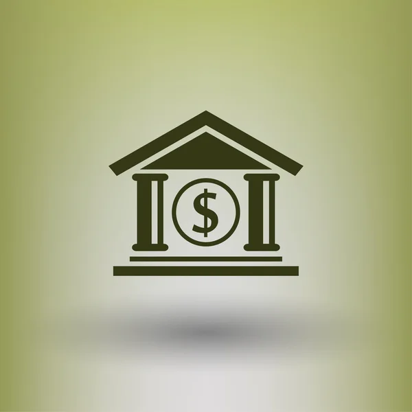 Pictografía del icono del concepto bancario — Vector de stock