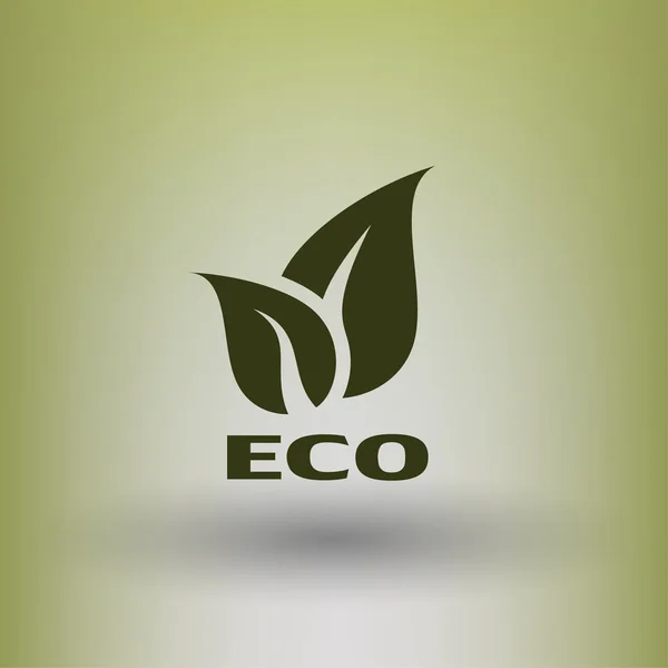 Pictograph van eco concept pictogram — Stockvector