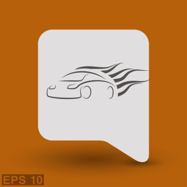 Ekibimizi araba konsepti simgesinin