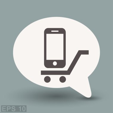 Ekibimizi mobil cocncept simgesinin