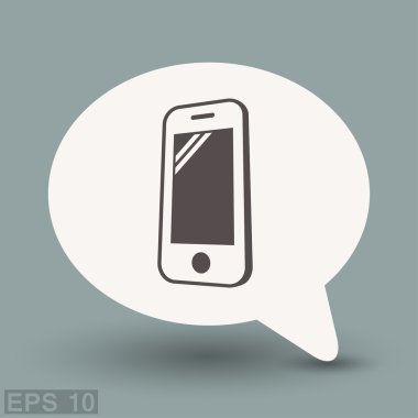 Ekibimizi mobil cocncept simgesinin