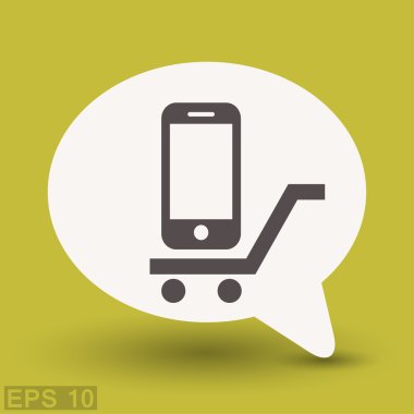 Ekibimizi mobil cocncept simgesinin