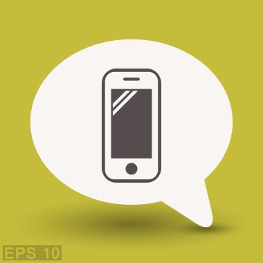 Ekibimizi mobil cocncept simgesinin