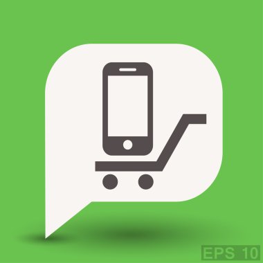 Ekibimizi mobil cocncept simgesinin