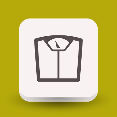 Ekibimizi banyo ölçek kavramı simgesinin