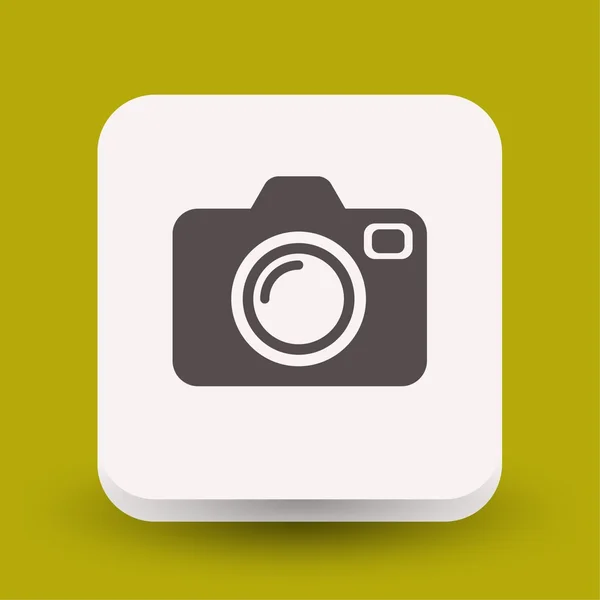 Pictograph of camera concept icon — Stock Vector