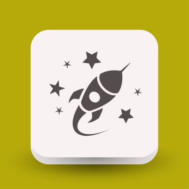 Ekibimizi roket kavramı simgesinin