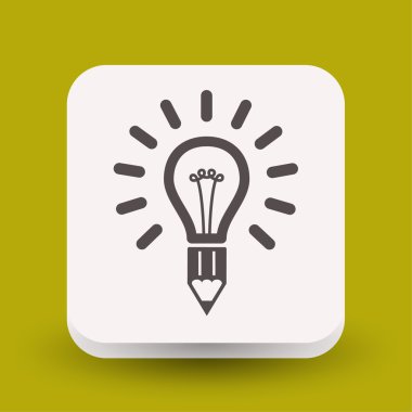 Ekibimizi ampul kavramı simgesinin