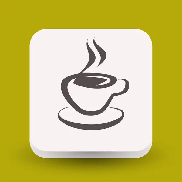 Pictograph van cup concept pictogram — Stockvector