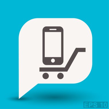 Ekibimizi mobil cocncept simgesinin