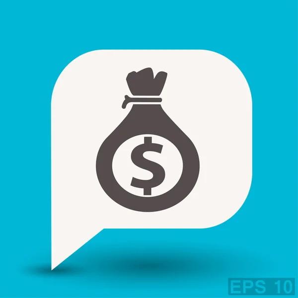 Imagem do ícone do conceito de dinheiro —  Vetores de Stock