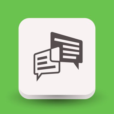 Ekibimizi sohbet kavramı simgesinin