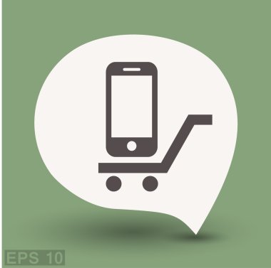 Ekibimizi mobil cocncept simgesinin