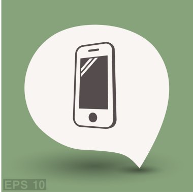 Ekibimizi mobil cocncept simgesinin