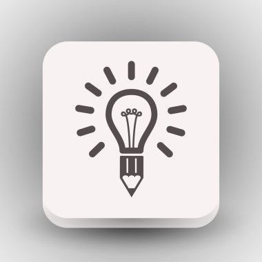 Ekibimizi ampul kavramı simgesinin