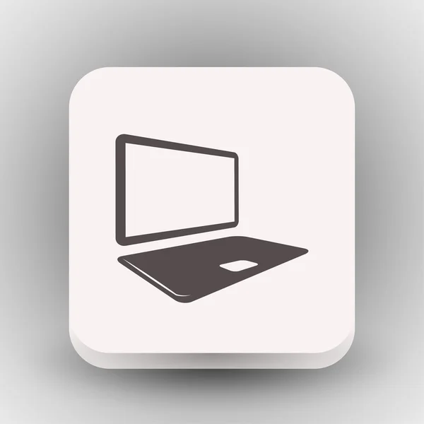 Ikona počítače koncept ikony — Stockový vektor