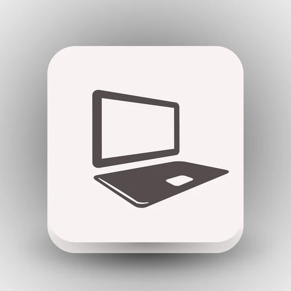 Ikona počítače koncept ikony — Stockový vektor