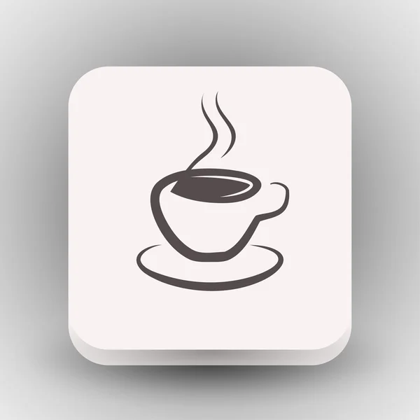 Pictograph van cup concept pictogram — Stockvector