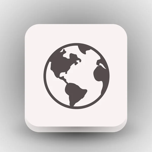 Ikona zeměkoule koncept ikony — Stockový vektor