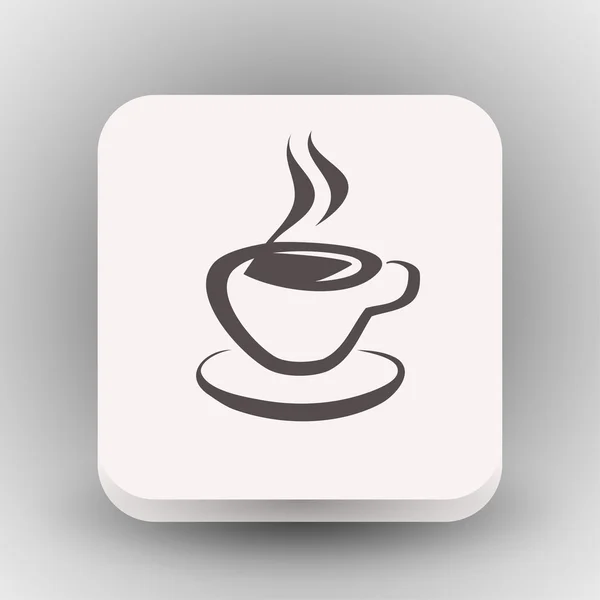 Pictograph van cup concept pictogram — Stockvector