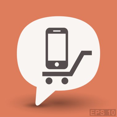 Ekibimizi mobil cocncept simgesinin