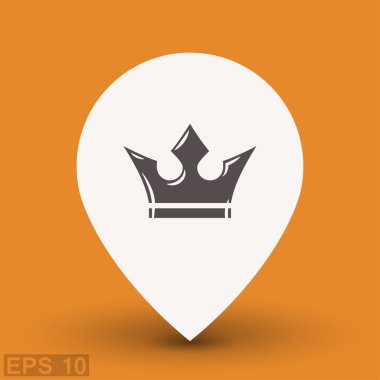 Ekibimizi taç konsept simgesinin