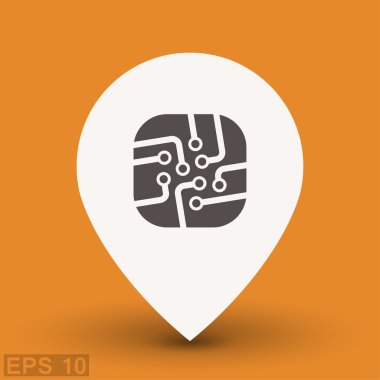 Ekibimizi devre kartı kavramı simgesinin