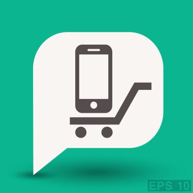 Ekibimizi mobil cocncept simgesinin