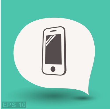 Ekibimizi mobil cocncept simgesinin