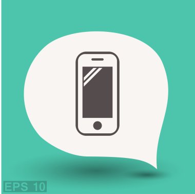 Ekibimizi mobil cocncept simgesinin