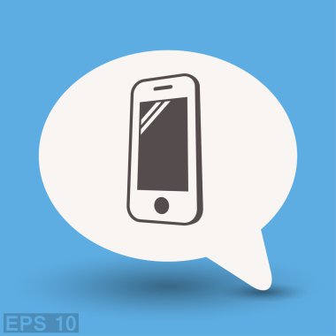 Ekibimizi mobil cocncept simgesinin