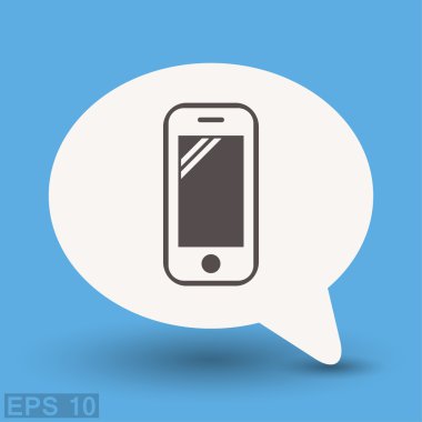 Ekibimizi mobil cocncept simgesinin