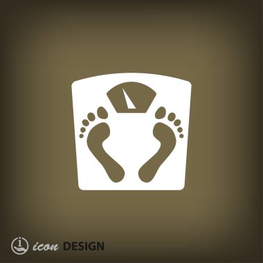 Ekibimizi banyo ölçek kavramı simgesinin