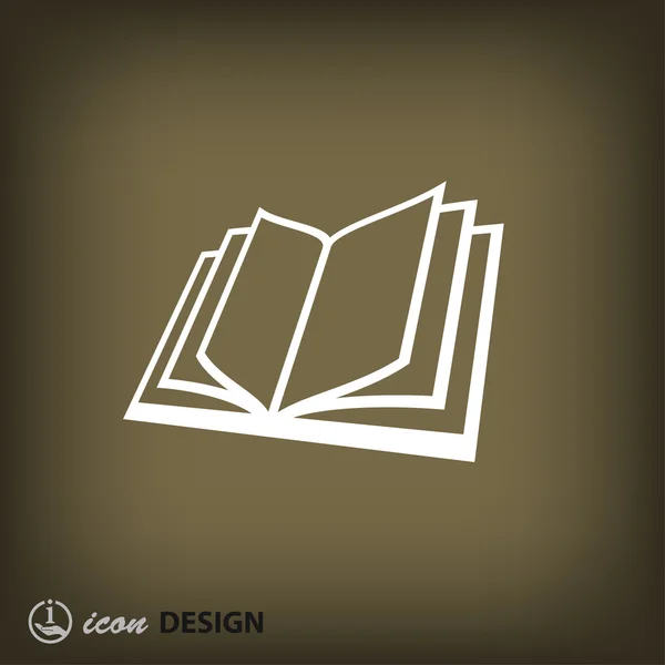 Ikona knihy koncept ikony — Stockový vektor