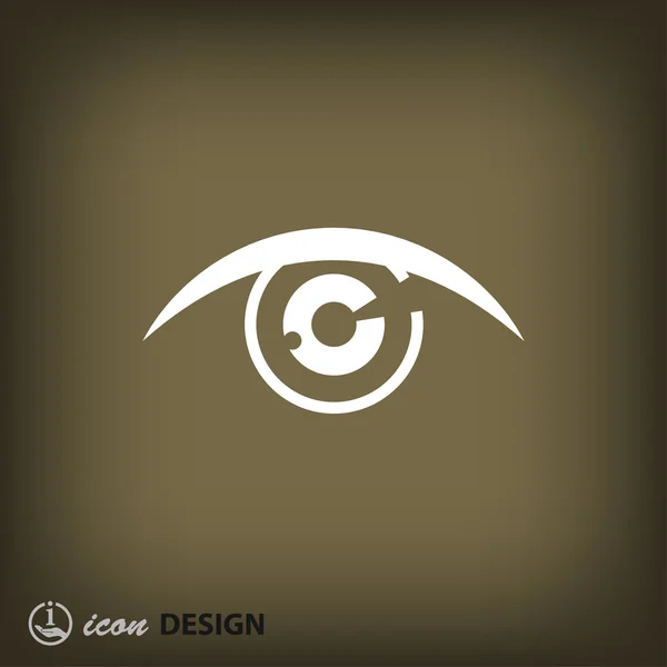 Imagem do ícone do conceito de olho —  Vetores de Stock