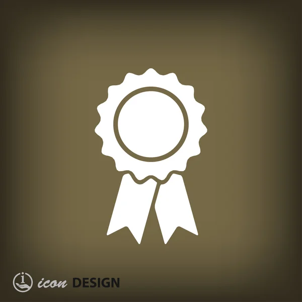 Pictograph award konceptet ikonen — Stock vektor