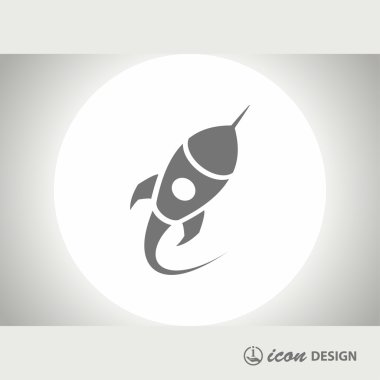 Ekibimizi roket kavramı simgesinin